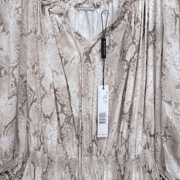 ELIE TAHARI
Snakeskin-Print Silk 100% Maxi Dress size S New with tag - Picture 14 of 14